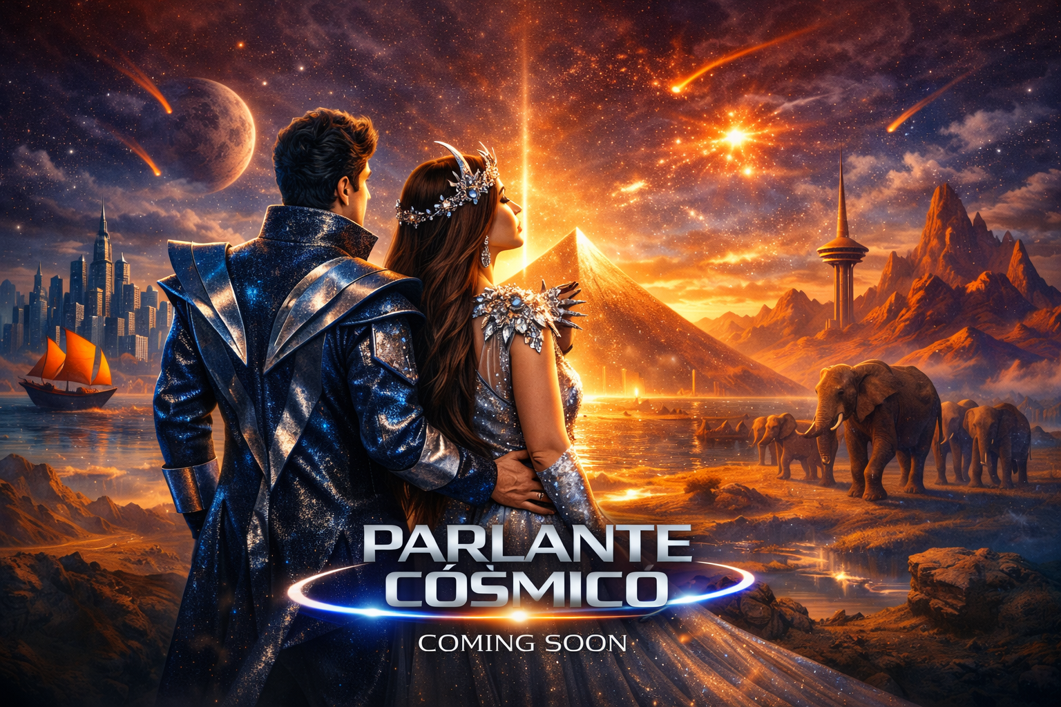 Parlante Cósmico — arte visual del proyecto